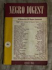 Rare  negro  Digest Magazine John H  Johnson  Aug  1943