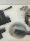 Black Waterfall Shower Faucet Dual Handle Bathtub Mixer Tap W  Handshower