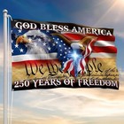 250th Anniversary American Flag 3x5ft   36x60inch  Sided 1776-2026 Usa 250 Years