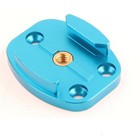 Universal 1 4in Screw Blue Camera Quick Release Plate Tripod Mount Bracket