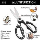 Stainless Steel Kitchen Shears Heavy Duty Scissors For Meat Fish Chicken Bones