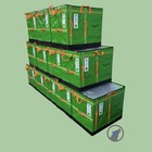  12  Amazon Courier Excellent Delivery Storage Bags 28x24x20 Green 12 Tote Lot