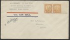1930 Pilot Signed Flight Cover June 17 Edmonton Alta To Mclennan  3031a