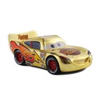 Disney Pixar Cars Cars1 Gold Metallic Lightning Mcqueen 1 55 Diecast Model Gifts