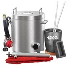 12 Kg Propane Melting Furnace Kit Foundry Home Kilns 2700  f Casting Smelter