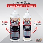 Tan 1 4 Lb Magic Crack Filler Bottle  Tan - Easy  No-mess Crack Repair For Concr