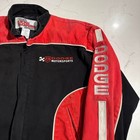Faded Red And Black Dodge Jacket