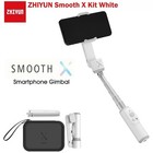 Zhiyun Smooth X White Combo  Foldable Gimbal Stabilizer For Smartphone
