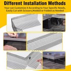 6in X 100ft Solar Panel Bird Guard solar Roof X 100ft  Black 