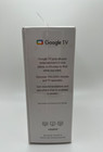 Google Chromecast 4k Snow New In Box W google Tv Hdtv Wifi Hdmi Remote Ga01919au