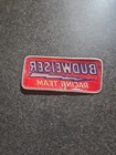 2 1 2 In X 5 3 4 Inch Budweiser Racing Team Patch Vintage Iron On Patch 