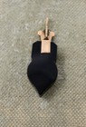 C  1880 Victorian Onyx  Seed Pearl  And 14k Gold Mourning Pendent