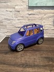 Mattel Dvx58 Barbie Escalade Suv  Purple 2016 Car Vehicle -missing  Side Mirrors