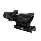 1x32 Tactical Red Dot Sight Scope With Red Fiber