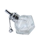 Glass Alcohol Lamp Spirit 5oz Lamp Wax Burner Adjustable 3 16   Extra Wick 