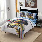 Kids Monster Truck Bed In A Bag Comforter  Sham   Sheet Set