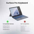 Surface Pro 8 Keyboard  7 Color Backlight Wireless Keyboard For Microsoft Surfac