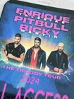 Enrique  Pitbull    Ricky Commemorative Trilogy Tour All Access Backstage Pass   