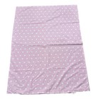 Pottery Barn Kids Organic Heart Pink White Toddler Duvet Cover 36x50 Euc