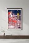 Italian Art Deco Poster      - 1920s Vintage Design - 24x36    Hi-res     Print - 200