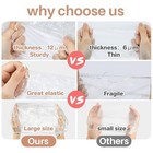 100 Disposable Shower Caps Large Thickened Plastic Hair