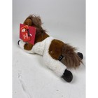Fao Schwarz Adopt A Pets Horse Plush Brown White Stuffed Animal Toy 1012882 New