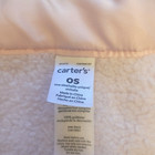 Carters  little And Loved  Supersoft Pink Satin Trim Baby Blanket Security Lovey