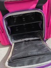 6 Pack Fitness Meal Prep Travel Bag In Pink  W internal Shelving Insulated Used