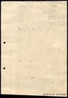 Palestine 1943 Tel Aviv Rental Contract Stamp Duty 100 100 250 Mils Yavne Street