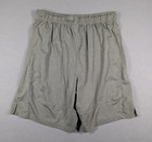 Nike Dri-fit Athletic Shorts Mens Xl Gray Polyester Drawstring Logo Ah7933-063