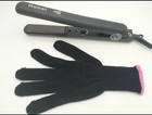 Rebel Hair Straightener Black  Ceramic Flat Iron 1 25    Negative Ion Technology
