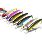 10pcs lot 110mm 13 5g Hard Fishing Lures Sinking Minnow Rattle W  Display Box