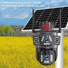 Outdoor 6mp Wifi Solar Camera Home Security Night Vision Video Surveillance Lot