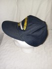Vintage Uss John F Kennedy Cv-67 Navy Blue Eagle Crest Made In Usa Men s Hat