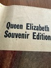 Rare  Washington Dc Evening Star Queen Elizabeth Souvenir Edition Oct 17  1957