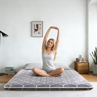 6th Generation Japanese Floor Futon Mattress - Extra-thick 9-layer Modern Futon