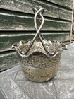 Vintage Silver Plate Basket 