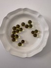 Ebay Title17 Vintage Amber Pee Wee Glass Marbles Lot Translucent Machine Made