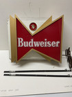 Vintage Budweiser Beer  Bowtie Lighted  king Of Beers  Sign