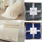 Super Soft Light Weight Coral Fleece Warm Throw Blanket For Couch sofa bed chair