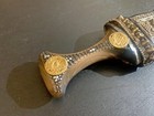 Old Jambiya Dagger From Yemen  Mid-20th Century  Highly Decorated Knife  Khanjar