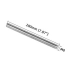 M8-1 25 X 200mm Fully Threaded Rod  Long Threaded Screw  304 Stainless Steel    