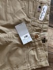 Carhartt Rugged Flex Relaxed Fit Canvas Workwear Pants Beige 32x34 Fr