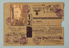 Ww2 Germany  Severe War Disabled Person s Id Card  1945 