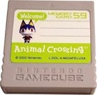 Official Nintendo Gamecube Animal Crossing Memory Card 59 Blocks Dol-008 Oem