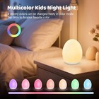 Kids Night Light  7 Colors   Dimming  Rechargeable Touch Lamp