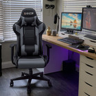 Gaming Chair  Office Chair High Back Computer Chair Leather Desk Chair Racing Ex
