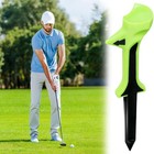 10 Degree Plastic With Rubber Cushion Top Golf Tees Tapered Base Less Friction 