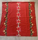 Obstal Rectangle 120x58 Christmas Table Cloth Water Resistance Tablecloth New