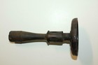  Gas Science Lab Burner Cast Iron Base Brass Burner For Parts Or Repair Vintage